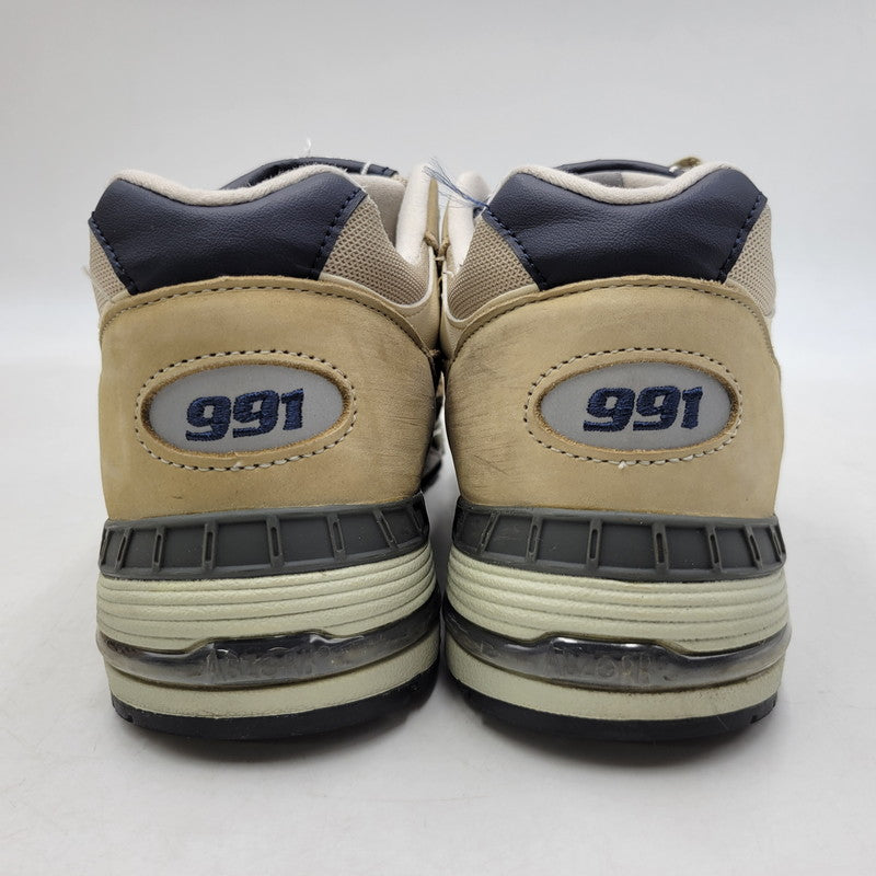 【中古品】【メンズ】 NEW BALANCE ニューバランス MADE IN UK M991BTN スニーカー シューズ 靴 162-260602-ya-19-izu サイズ：27cm カラー：BROWN RICE 万代Net店