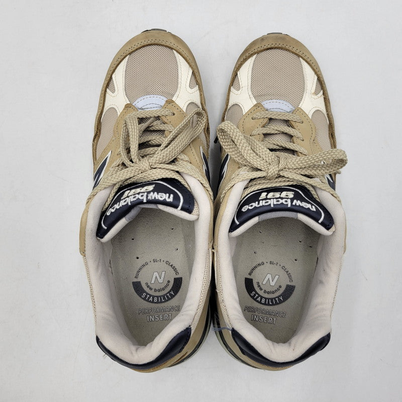 【中古品】【メンズ】 NEW BALANCE ニューバランス MADE IN UK M991BTN スニーカー シューズ 靴 162-260602-ya-19-izu サイズ：27cm カラー：BROWN RICE 万代Net店