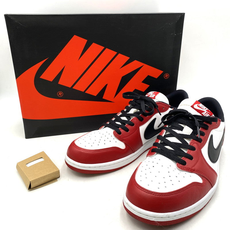 【中古品】【メンズ】 NIKE ナイキ AIR JORDAN 1 RETRO LOW OG HQ6998-600 エア ジョーダン 1 レトロ ロー OG スニーカー 靴 160-260602-as-01-izu サイズ：33cm カラー：VARSITY RED/BLACK-SUMMIT WHITE 万代Net店