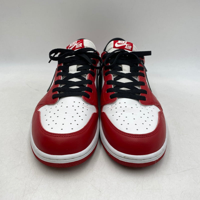 【中古品】【メンズ】 NIKE ナイキ AIR JORDAN 1 RETRO LOW OG HQ6998-600 エア ジョーダン 1 レトロ ロー OG スニーカー 靴 160-260602-as-01-izu サイズ：33cm カラー：VARSITY RED/BLACK-SUMMIT WHITE 万代Net店