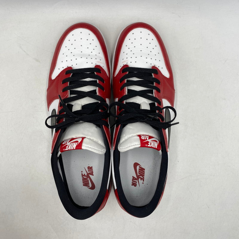 【中古品】【メンズ】 NIKE ナイキ AIR JORDAN 1 RETRO LOW OG HQ6998-600 エア ジョーダン 1 レトロ ロー OG スニーカー 靴 160-260602-as-01-izu サイズ：33cm カラー：VARSITY RED/BLACK-SUMMIT WHITE 万代Net店