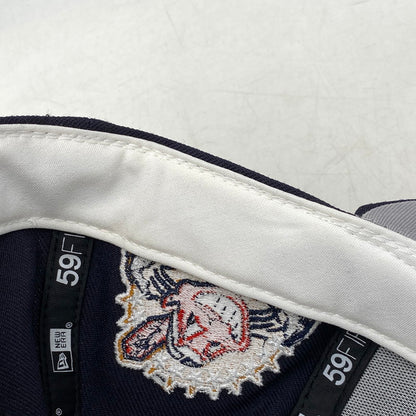 【中古品】【メンズ/レディース】 NEWERA ニューエラ CLEVELAND INDIANS BASEBALL CAP クリーブランド インディアンス ベースボール キャップ 帽子 185-260604-cs-05-izu サイズ：7 7/8 カラー：ブラック 万代Net店