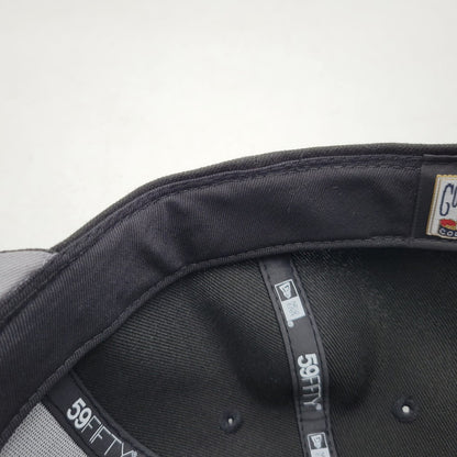 【中古美品】【メンズ/レディース】 NEW ERA ニューエラ SAN DIEGO PADRES FLYING SKULL CAP サンディエゴ パドレス スカル キャップ 帽子 服飾雑貨 185-260603-ay-16-izu サイズ：8(63.5cm) カラー：ブラック 万代Net店