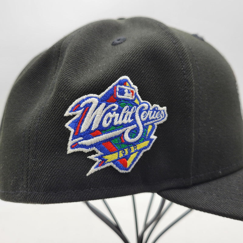【中古美品】【メンズ/レディース】 NEW ERA ニューエラ SAN DIEGO PADRES FLYING SKULL CAP サンディエゴ パドレス スカル キャップ 帽子 服飾雑貨 185-260603-ay-16-izu サイズ：8(63.5cm) カラー：ブラック 万代Net店