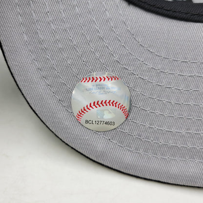 【中古美品】【メンズ/レディース】 NEW ERA ニューエラ SAN DIEGO PADRES FLYING SKULL CAP サンディエゴ パドレス スカル キャップ 帽子 服飾雑貨 185-260603-ay-16-izu サイズ：8(63.5cm) カラー：ブラック 万代Net店
