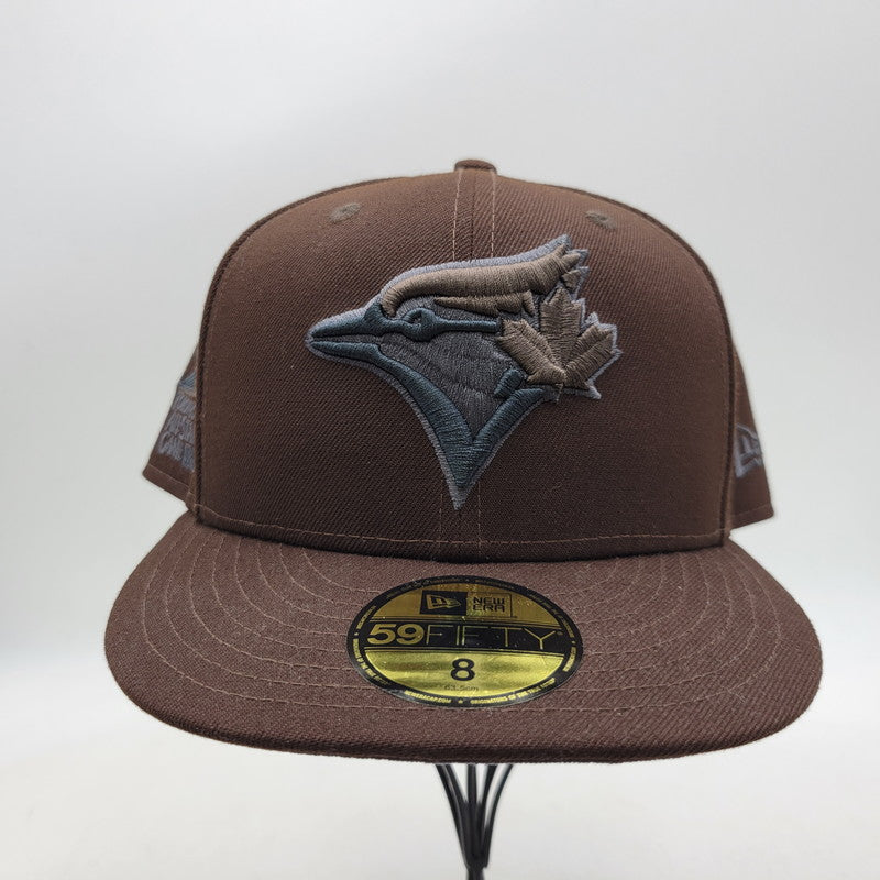 【中古品】【メンズ/レディース】 NEW ERA ニューエラ TORONTO BLUE JAYS BASEBALL CAP トロント ブルージェイズ ベースボールキャップ 帽子 服飾雑貨 185-260603-ay-15-izu サイズ：8(63.5cm) カラー：BURNT WOOD 万代Net店