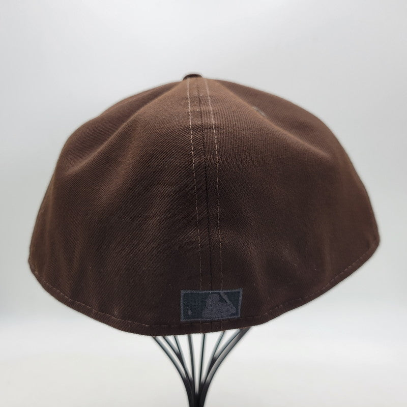 【中古品】【メンズ/レディース】 NEW ERA ニューエラ TORONTO BLUE JAYS BASEBALL CAP トロント ブルージェイズ ベースボールキャップ 帽子 服飾雑貨 185-260603-ay-15-izu サイズ：8(63.5cm) カラー：BURNT WOOD 万代Net店