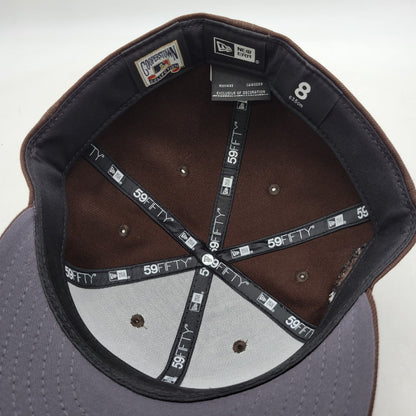 【中古品】【メンズ/レディース】 NEW ERA ニューエラ TORONTO BLUE JAYS BASEBALL CAP トロント ブルージェイズ ベースボールキャップ 帽子 服飾雑貨 185-260603-ay-15-izu サイズ：8(63.5cm) カラー：BURNT WOOD 万代Net店