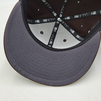 【中古品】【メンズ/レディース】 NEW ERA ニューエラ TORONTO BLUE JAYS BASEBALL CAP トロント ブルージェイズ ベースボールキャップ 帽子 服飾雑貨 185-260603-ay-15-izu サイズ：8(63.5cm) カラー：BURNT WOOD 万代Net店