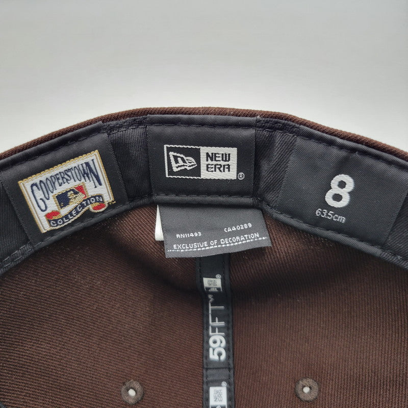 【中古品】【メンズ/レディース】 NEW ERA ニューエラ TORONTO BLUE JAYS BASEBALL CAP トロント ブルージェイズ ベースボールキャップ 帽子 服飾雑貨 185-260603-ay-15-izu サイズ：8(63.5cm) カラー：BURNT WOOD 万代Net店