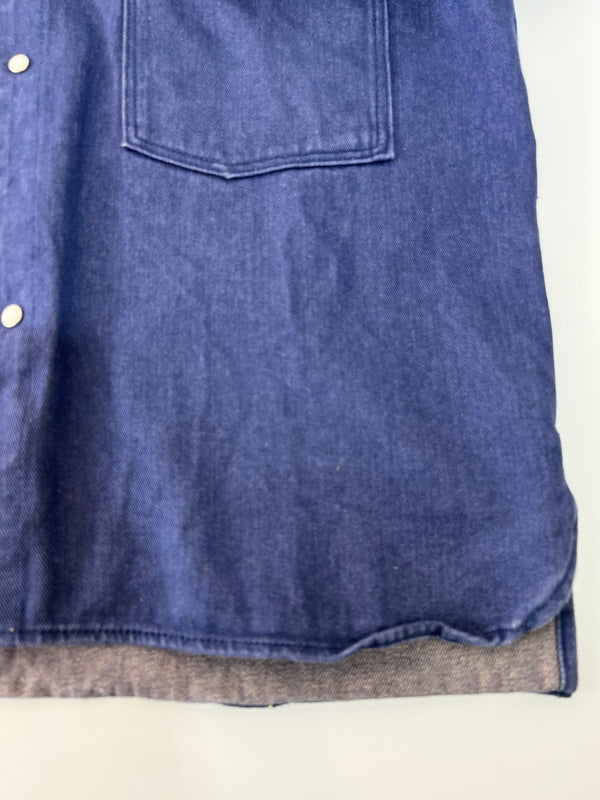 【中古品】【メンズ】 niko and... ニコアンド DENIM SHIRT JACKET H211MA07TO デニムシャツジャケット ライトアウター 178-260620-kk-18-hon サイズ：4 カラー：インディゴ 万代Net店