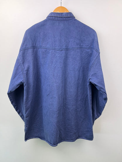 【中古品】【メンズ】 niko and... ニコアンド DENIM SHIRT JACKET H211MA07TO デニムシャツジャケット ライトアウター 178-260620-kk-18-hon サイズ：4 カラー：インディゴ 万代Net店