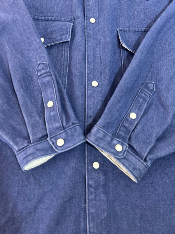 【中古品】【メンズ】 niko and... ニコアンド DENIM SHIRT JACKET H211MA07TO デニムシャツジャケット ライトアウター 178-260620-kk-18-hon サイズ：4 カラー：インディゴ 万代Net店