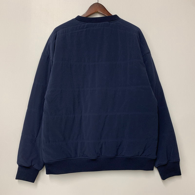 【中古品】【メンズ】 CHAMPION チャンピオン C3-Q609 NYLON PULLOVER ナイロン プルオーバー トップス 148-260607-kh-07-izu サイズ：L カラー：ネイビー 万代Net店