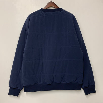 【中古品】【メンズ】 CHAMPION チャンピオン C3-Q609 NYLON PULLOVER ナイロン プルオーバー トップス 148-260607-kh-07-izu サイズ：L カラー：ネイビー 万代Net店