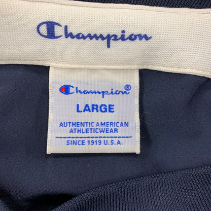 【中古品】【メンズ】 CHAMPION チャンピオン C3-Q609 NYLON PULLOVER ナイロン プルオーバー トップス 148-260607-kh-07-izu サイズ：L カラー：ネイビー 万代Net店