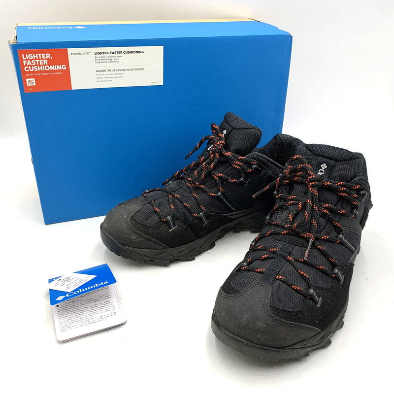 【中古品】【メンズ/レディース】 COLUMBIAコロンビア YM4204-010 SABER セイバー スニーカー シューズ　靴 162-260606-ya-15-izu サイズ：26cm カラー：ブラック 万代Net店