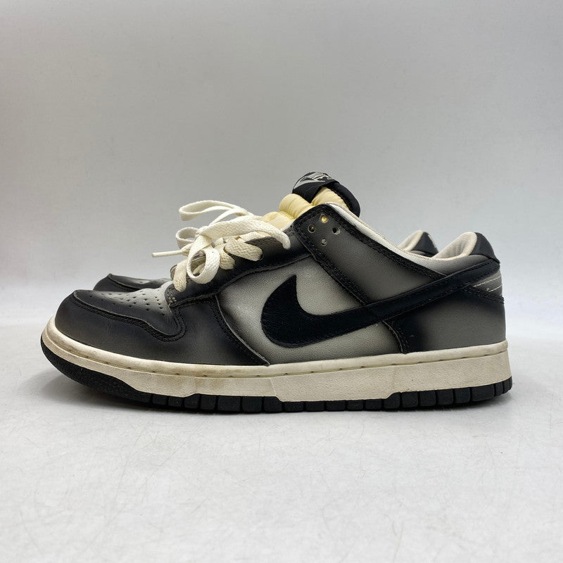 【現状渡し品】【メンズ/レディース】 NIKE ナイキ × ERIC HAZE エリックヘイズ DUNK LOW PREMIUM 306793-101 ダンク ロー プレミアム スニーカー 靴 160-260602-as-06-izu サイズ：26cm カラー：WHITE/BLACK-MED GREY 万代Net店