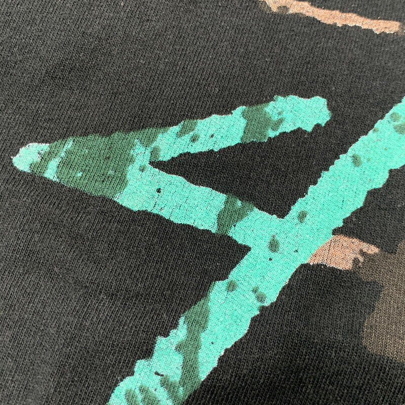 【現状渡し品】【メンズ】 STUSSY ステューシー 金タグ GRAPHIC WORLD TOUR TEE グラフィック ワールド ツアー Tシャツ トップス 半袖 142-260606-ya-11-izu サイズ：XL カラー：BLACK 万代Net店