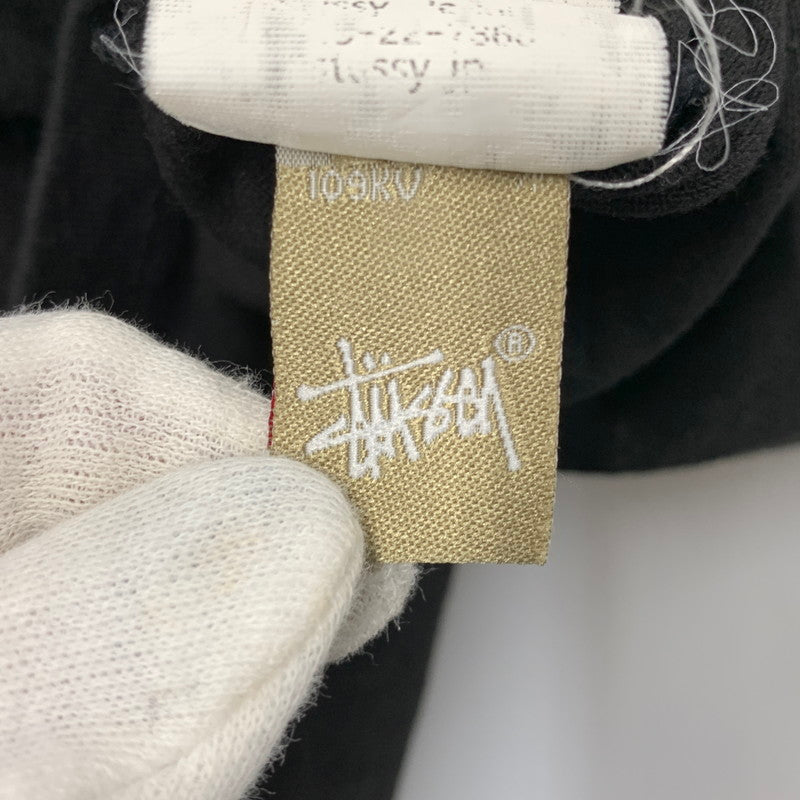 【現状渡し品】【メンズ】 STUSSY ステューシー 金タグ GRAPHIC WORLD TOUR TEE グラフィック ワールド ツアー Tシャツ トップス 半袖 142-260606-ya-11-izu サイズ：XL カラー：BLACK 万代Net店