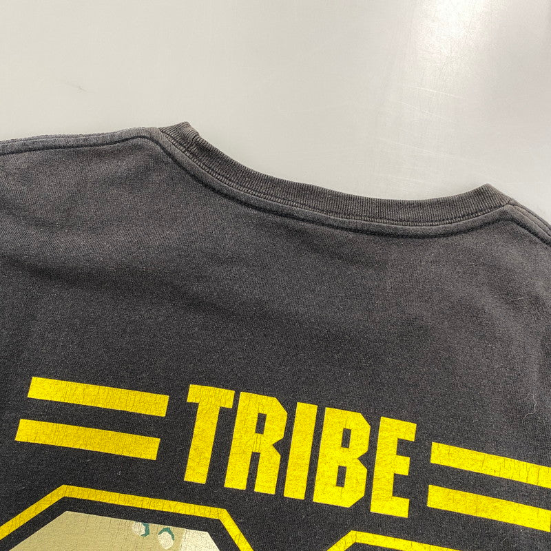 【中古品】【メンズ】 STUSSY ステューシー 金タグ 33 80 TRIBE TEE トライブ Tシャツ トップス 半袖 142-260608-ya-07-izu サイズ：XXL カラー：ブラック 万代Net店