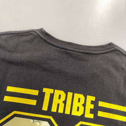 【中古品】【メンズ】 STUSSY ステューシー 金タグ 33 80 TRIBE TEE トライブ Tシャツ トップス 半袖 142-260608-ya-07-izu サイズ：XXL カラー：ブラック 万代Net店