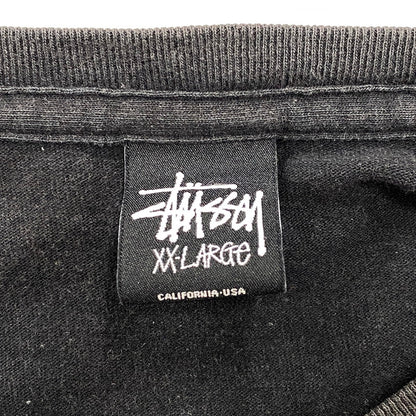 【中古品】【メンズ】 STUSSY ステューシー 金タグ 33 80 TRIBE TEE トライブ Tシャツ トップス 半袖 142-260608-ya-07-izu サイズ：XXL カラー：ブラック 万代Net店