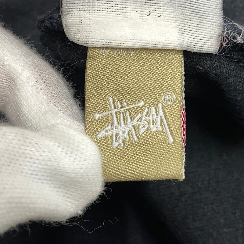 【中古品】【メンズ】 STUSSY ステューシー 金タグ 33 80 TRIBE TEE トライブ Tシャツ トップス 半袖 142-260608-ya-07-izu サイズ：XXL カラー：ブラック 万代Net店