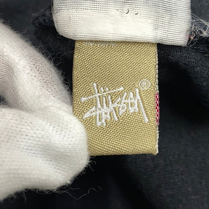 【中古品】【メンズ】 STUSSY ステューシー 金タグ 33 80 TRIBE TEE トライブ Tシャツ トップス 半袖 142-260608-ya-07-izu サイズ：XXL カラー：ブラック 万代Net店