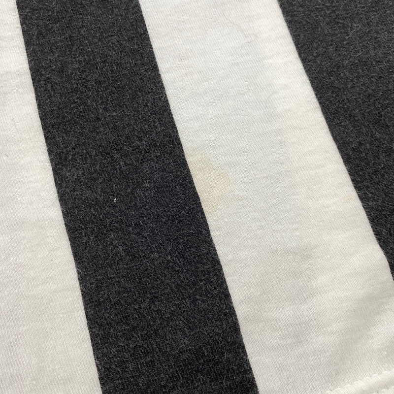 【現状渡し品】【メンズ】 STUSSY メキシコ製 STRIPE WORLD TOUR TEE ストライプ ワールド ツアー Tシャツ トップス 半袖 142-260608-ya-09-izu サイズ：XL カラー：ブラック×ホワイト 万代Net店