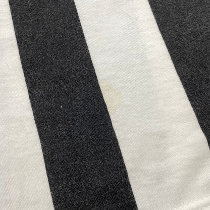 【現状渡し品】【メンズ】 STUSSY メキシコ製 STRIPE WORLD TOUR TEE ストライプ ワールド ツアー Tシャツ トップス 半袖 142-260608-ya-09-izu サイズ：XL カラー：ブラック×ホワイト 万代Net店