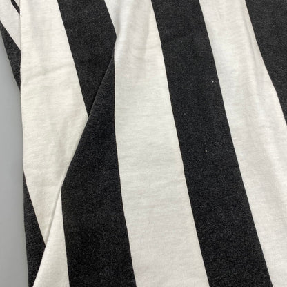 【現状渡し品】【メンズ】 STUSSY メキシコ製 STRIPE WORLD TOUR TEE ストライプ ワールド ツアー Tシャツ トップス 半袖 142-260608-ya-09-izu サイズ：XL カラー：ブラック×ホワイト 万代Net店