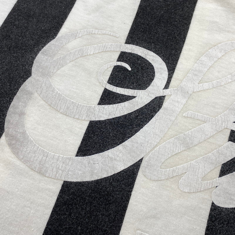 【現状渡し品】【メンズ】 STUSSY メキシコ製 STRIPE WORLD TOUR TEE ストライプ ワールド ツアー Tシャツ トップス 半袖 142-260608-ya-09-izu サイズ：XL カラー：ブラック×ホワイト 万代Net店