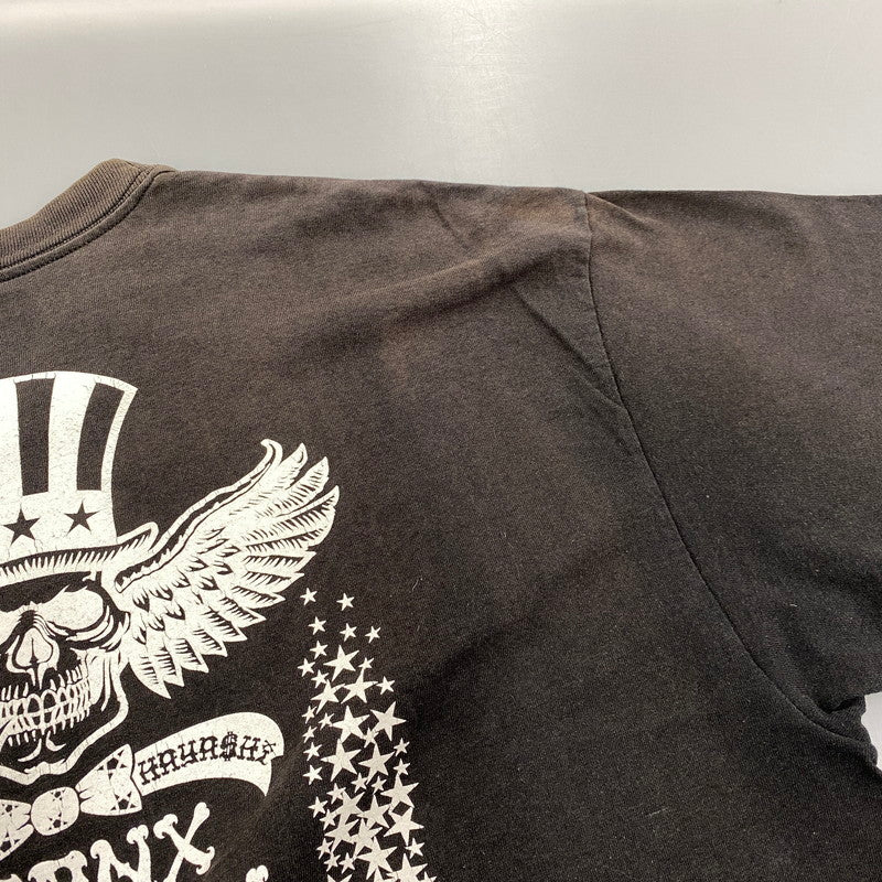 【現状渡し品】【メンズ】 STUSSY ステューシー メキシコ製 TAKA HAYASHI OLD ENGLISH WORLD TOUR TEE タカ ハヤシ オールド イングリッシュ ワールド ツアー Tシャツ トップス 142-260602-kh-04-izu サイズ：XL カラー：ブラック 万代Net店