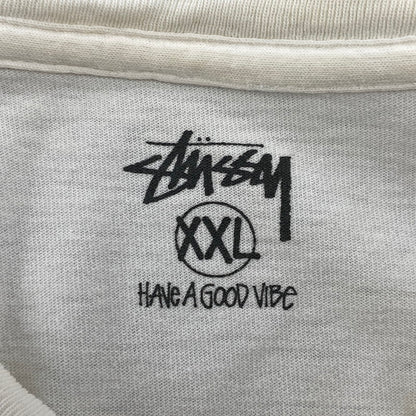 【中古品】【メンズ】 STUSSY ステューシー 金タグ LOCAL COLOR SNDI INTERNATIONAL TRIBE TEE ローカル カラー インターナショナル トライブ Tシャツ トップス 142-260602-kh-06-izu サイズ：XXL カラー：ホワイト 万代Net店