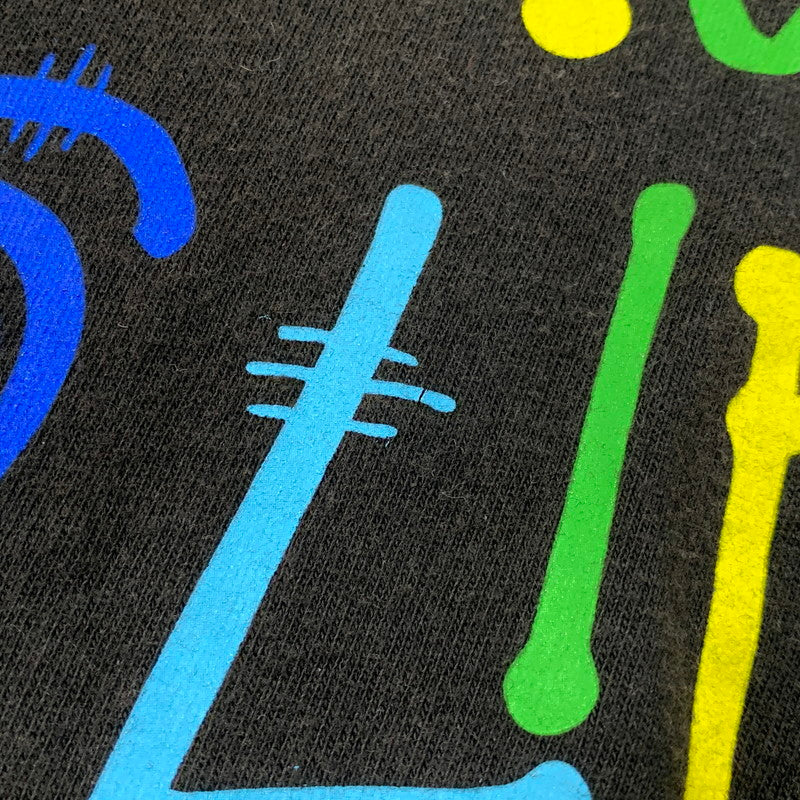 【現状渡し品】【メンズ】 STUSSY ステューシー × TOWER RECORDS タワー レコード NO MUSIC,NO LIFE TEE ノーミュージック ノーライフ Tシャツ トップス 半袖 142-260606-ya-10-izu サイズ：L カラー：BLACK 万代Net店
