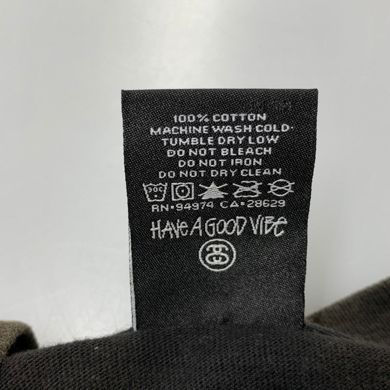 【現状渡し品】【メンズ】 STUSSY ステューシー × TOWER RECORDS タワー レコード NO MUSIC,NO LIFE TEE ノーミュージック ノーライフ Tシャツ トップス 半袖 142-260606-ya-10-izu サイズ：L カラー：BLACK 万代Net店
