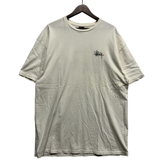【現状渡し品】【メンズ】 STUSSY ステューシー 金タグ CAMO BASIC LOGO TEE カモ ベーシック ロゴ Tシャツ トップス 半袖 142-260625-ya-04-izu サイズ：XXL カラー：ホワイト 万代Net店