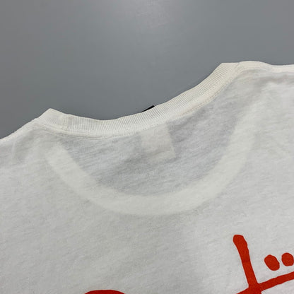 【中古品】【メンズ】 SYUSSY×A BATHING APE ステューシー×アベイシングエイプ メキシコ製 ILL COLLABORATION TEE イル コラボレーション ティー トップス 長袖 142-260611-cs-08-izu サイズ：XL カラー：ホワイト 万代Net店
