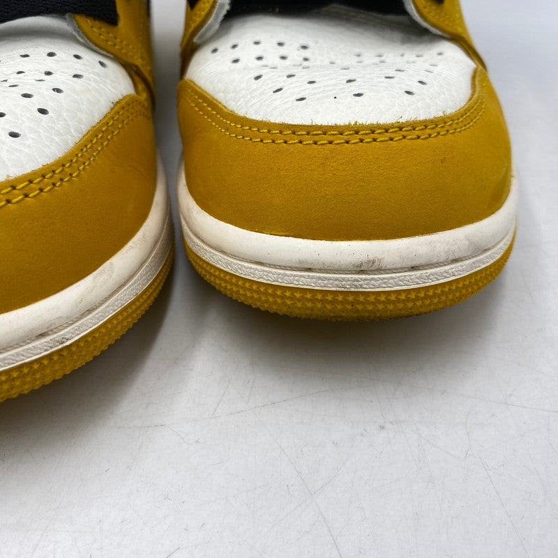 【中古品】【メンズ】 NIKE ナイキ AIR JORDAN 1 RETRO HIGH OG DZ5485-701 エアジョーダン 1 レトロ ハイ OG スニーカー 靴 160-260602-as-08-izu サイズ：26.5cm カラー：YELLOW OCHRE/BLACK-SAIL 万代Net店