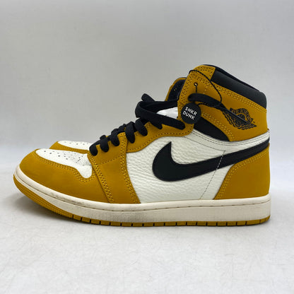 【中古品】【メンズ】 NIKE ナイキ AIR JORDAN 1 RETRO HIGH OG DZ5485-701 エアジョーダン 1 レトロ ハイ OG スニーカー 靴 160-260602-as-08-izu サイズ：26.5cm カラー：YELLOW OCHRE/BLACK-SAIL 万代Net店