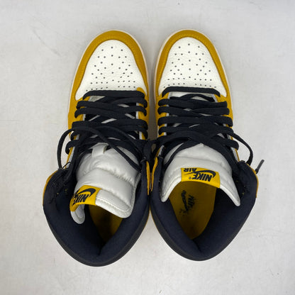 【中古品】【メンズ】 NIKE ナイキ AIR JORDAN 1 RETRO HIGH OG DZ5485-701 エアジョーダン 1 レトロ ハイ OG スニーカー 靴 160-260602-as-08-izu サイズ：26.5cm カラー：YELLOW OCHRE/BLACK-SAIL 万代Net店