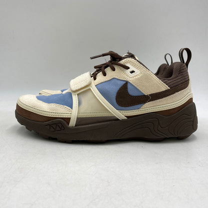【中古品】【メンズ/レディース】 NIKE ナイキ × TRAVIS SCOTT トラヴィス・スコット ZOOM FIELD JAXX HQ3072-400 ズーム フィールド JAXX スニーカー 靴 160-260602-as-03-izu サイズ：26cm カラー：LECHE BLUE/BAROQUE BROWN 万代Net店