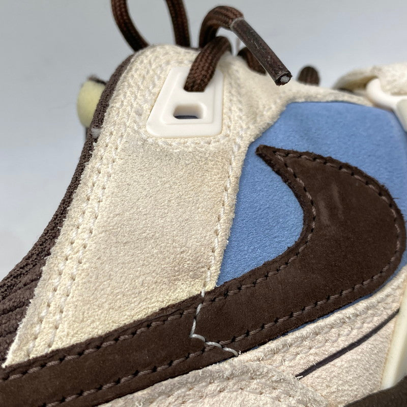 【中古品】【メンズ/レディース】 NIKE ナイキ × TRAVIS SCOTT トラヴィス・スコット ZOOM FIELD JAXX HQ3072-400 ズーム フィールド JAXX スニーカー 靴 160-260602-as-03-izu サイズ：26cm カラー：LECHE BLUE/BAROQUE BROWN 万代Net店