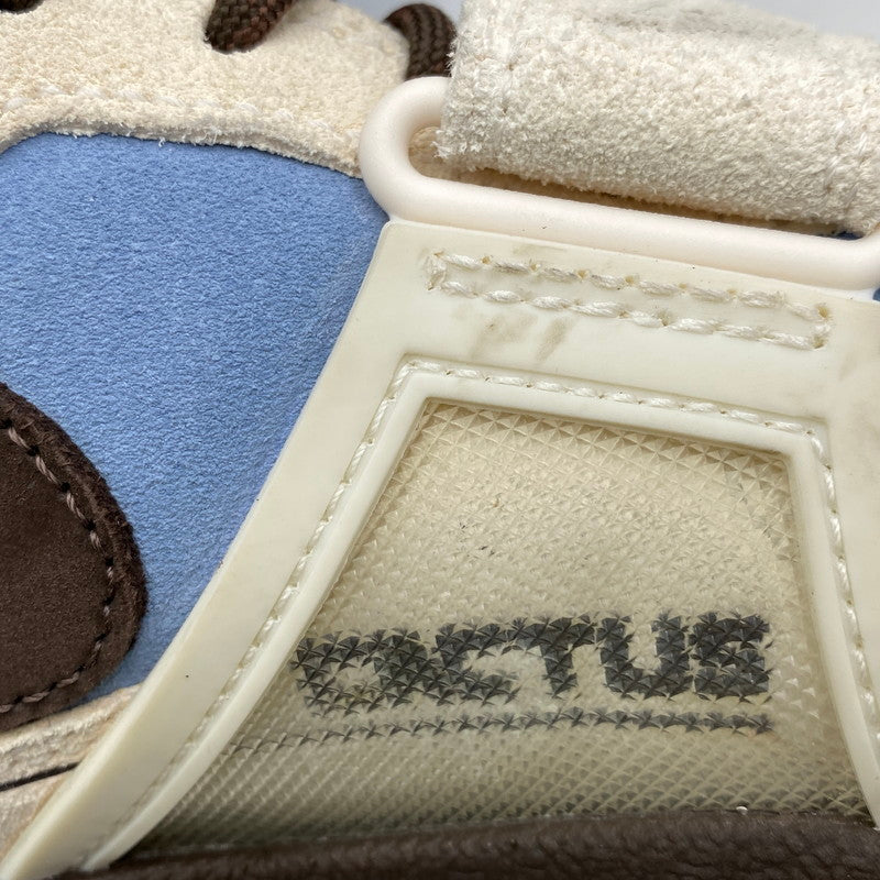 【中古品】【メンズ/レディース】 NIKE ナイキ × TRAVIS SCOTT トラヴィス・スコット ZOOM FIELD JAXX HQ3072-400 ズーム フィールド JAXX スニーカー 靴 160-260602-as-03-izu サイズ：26cm カラー：LECHE BLUE/BAROQUE BROWN 万代Net店