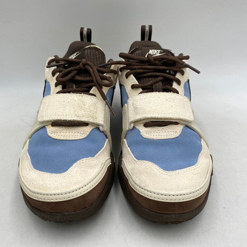 【中古品】【メンズ/レディース】 NIKE ナイキ × TRAVIS SCOTT トラヴィス・スコット ZOOM FIELD JAXX HQ3072-400 ズーム フィールド JAXX スニーカー 靴 160-260602-as-03-izu サイズ：26cm カラー：LECHE BLUE/BAROQUE BROWN 万代Net店