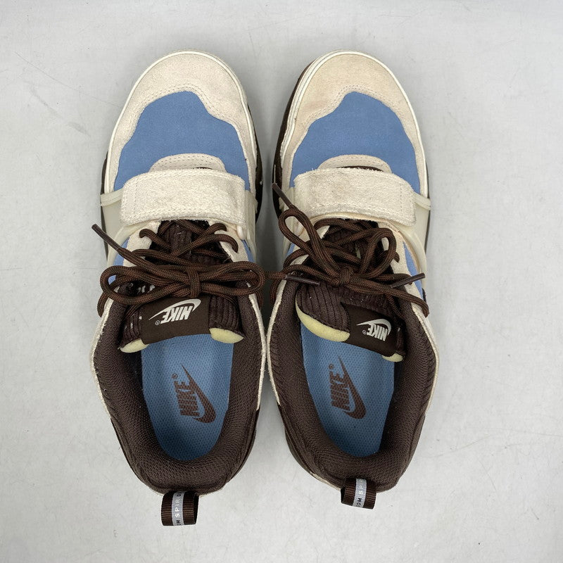 【中古品】【メンズ/レディース】 NIKE ナイキ × TRAVIS SCOTT トラヴィス・スコット ZOOM FIELD JAXX HQ3072-400 ズーム フィールド JAXX スニーカー 靴 160-260602-as-03-izu サイズ：26cm カラー：LECHE BLUE/BAROQUE BROWN 万代Net店