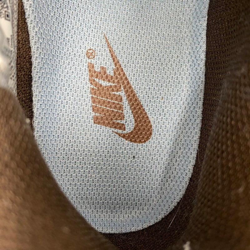 【中古品】【メンズ/レディース】 NIKE ナイキ × TRAVIS SCOTT トラヴィス・スコット ZOOM FIELD JAXX HQ3072-400 ズーム フィールド JAXX スニーカー 靴 160-260602-as-03-izu サイズ：26cm カラー：LECHE BLUE/BAROQUE BROWN 万代Net店