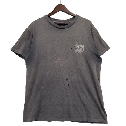【現状渡し品】【メンズ】 OLD STUSSY オールド ステューシー CIRCLE RASTA COLOR TEE サークル ラスタカラー Tシャツ 両シングル 半袖 142-260602-as-19-izu カラー：ブラック系 万代Net店