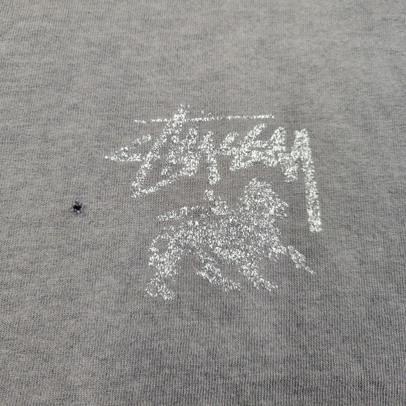 【現状渡し品】【メンズ】 OLD STUSSY オールド ステューシー CIRCLE RASTA COLOR TEE サークル ラスタカラー Tシャツ 両シングル 半袖 142-260602-as-19-izu カラー：ブラック系 万代Net店